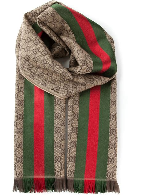 gucci monogram scarf